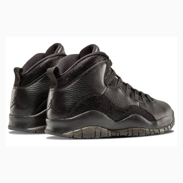 Nike Retro OVO Koripallokengät Miesten Air Jordan 10 Mustat | JD-458LU
