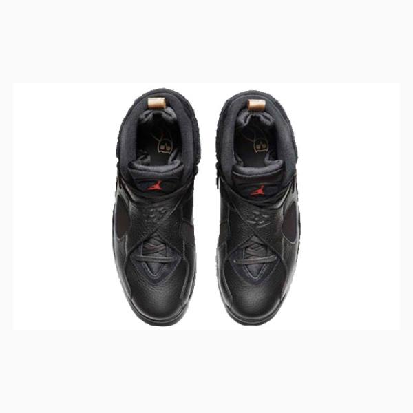 Nike Retro OVO Metallic Koripallokengät Miesten Air Jordan 8 Mustat | JD-938BQ