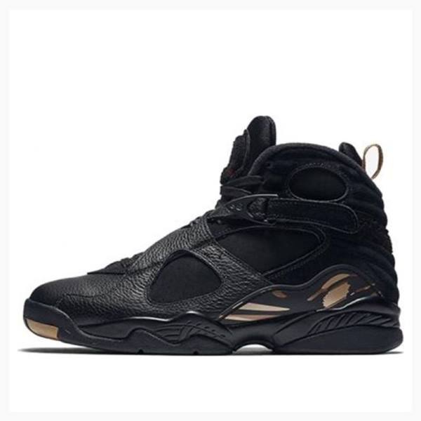 Nike Retro OVO Metallic Koripallokengät Miesten Air Jordan 8 Mustat | JD-938BQ