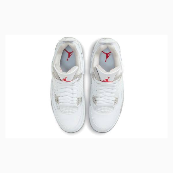 Nike Retro Oreo Tech Koripallokengät Miesten Air Jordan 4 Valkoinen Harmaat | JD-376EA