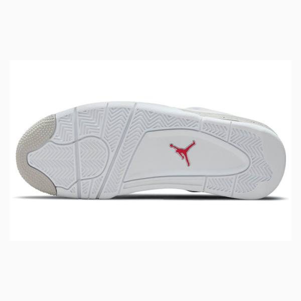 Nike Retro Oreo Tech Koripallokengät Miesten Air Jordan 4 Valkoinen Harmaat | JD-376EA