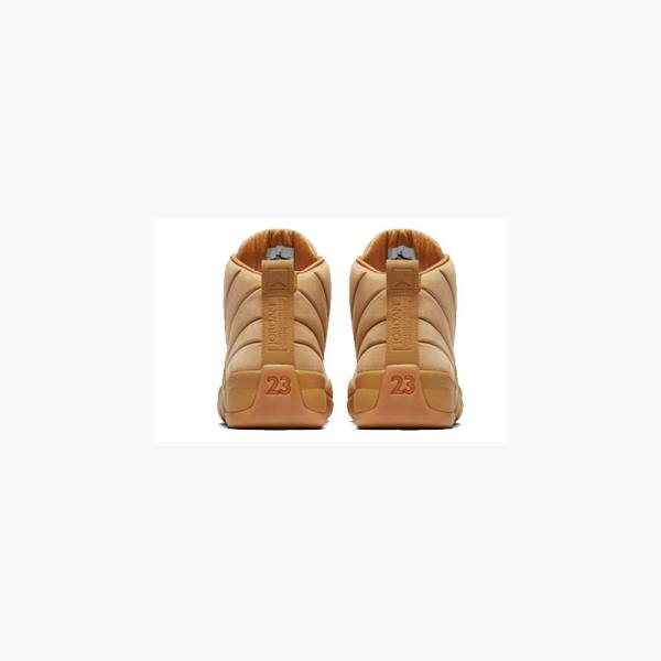 Nike Retro PSNY Wheat Koripallokengät Naisten Air Jordan 12 Ruskea | JD-584XA