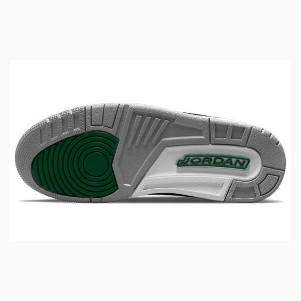Nike Retro Pine Koripallokengät Miesten Air Jordan 3 Mustat Vihreä | JD-537DF