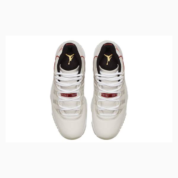 Nike Retro Platinum Tint Koripallokengät Miesten Air Jordan 11 Valkoinen | JD-471IS