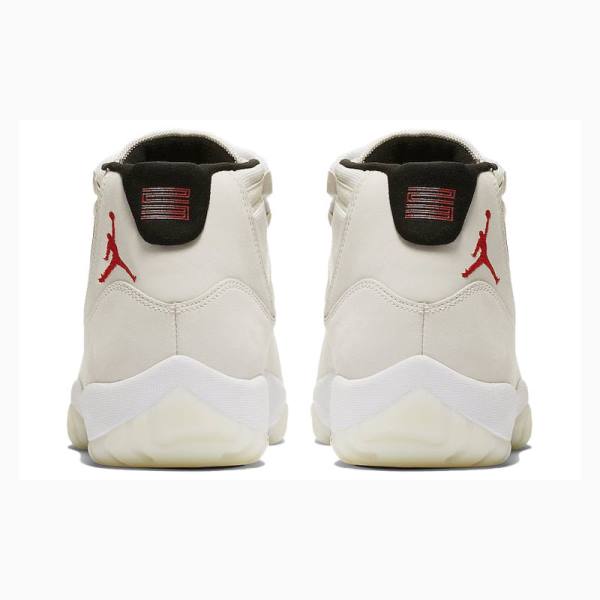 Nike Retro Platinum Tint Koripallokengät Miesten Air Jordan 11 Valkoinen | JD-471IS