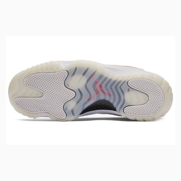 Nike Retro Platinum Tint Koripallokengät Miesten Air Jordan 11 Valkoinen | JD-471IS