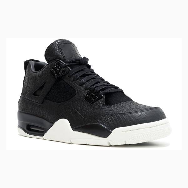 Nike Retro Premium Pinnacle Koripallokengät Miesten Air Jordan 4 Mustat | JD-719XV
