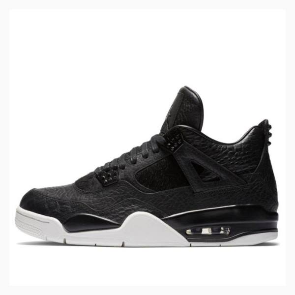 Nike Retro Premium Pinnacle Koripallokengät Miesten Air Jordan 4 Mustat | JD-719XV