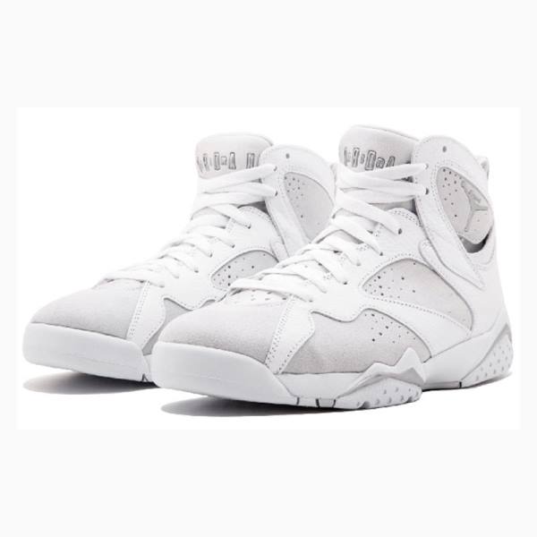 Nike Retro Pure Money Koripallokengät Miesten Air Jordan 7 Valkoinen | JD-526CL