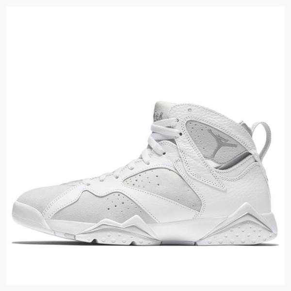 Nike Retro Pure Money Koripallokengät Miesten Air Jordan 7 Valkoinen | JD-526CL