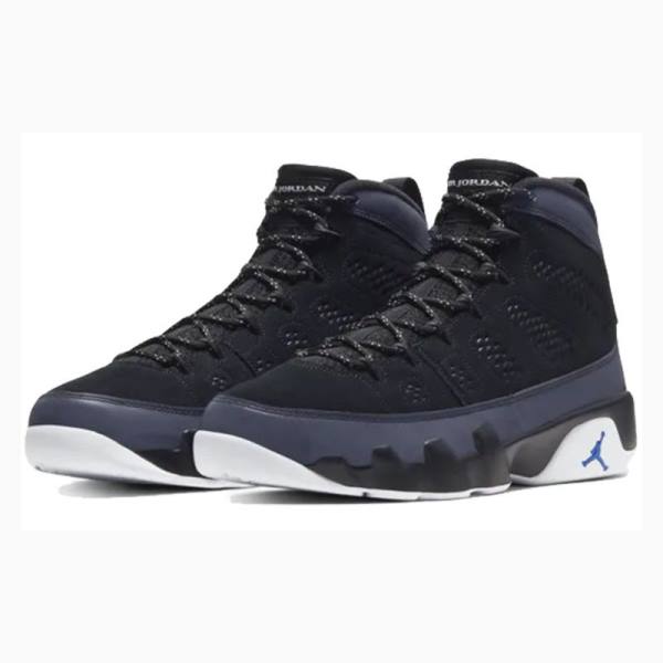 Nike Retro Racer Blue Koripallokengät Miesten Air Jordan 9 Mustat Sininen | JD-702DH