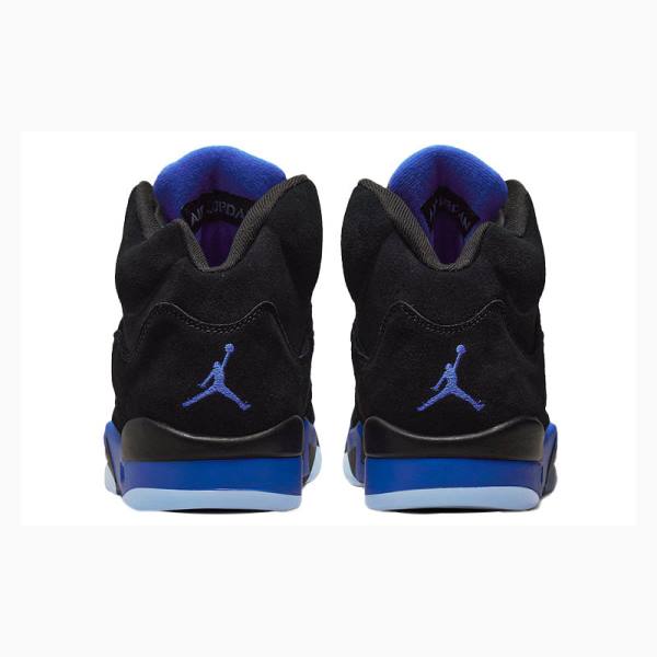 Nike Retro Racer Koripallokengät Miesten Air Jordan 5 Mustat Sininen | JD-170DW