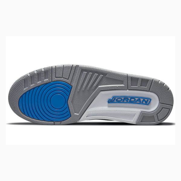 Nike Retro Racer Koripallokengät Miesten Air Jordan 3 Valkoinen Sininen | JD-231ES