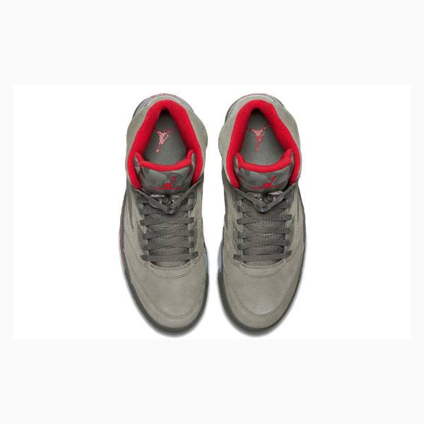 Nike Retro Reflective Camo Koripallokengät Miesten Air Jordan 5 Harmaat | JD-174QT