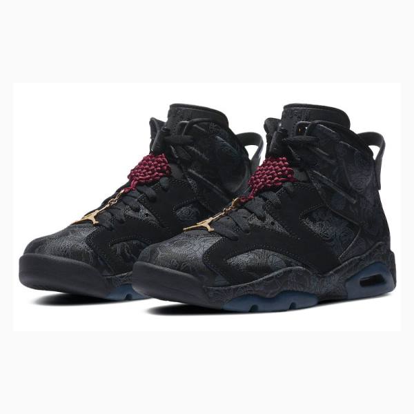 Nike Retro SD Singles Day Koripallokengät Naisten Air Jordan 6 Mustat | JD-609CZ