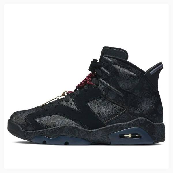 Nike Retro SD Singles Day Koripallokengät Naisten Air Jordan 6 Mustat | JD-609CZ
