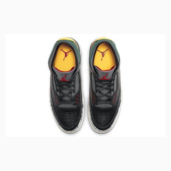Nike Retro SE Animal Instinct 2.0 Koripallokengät Miesten Air Jordan 3 Mustat Harmaat | JD-574QN