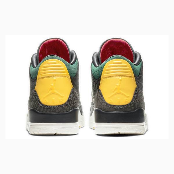 Nike Retro SE Animal Instinct 2.0 Koripallokengät Miesten Air Jordan 3 Mustat Harmaat | JD-574QN
