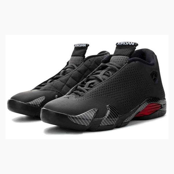 Nike Retro SE Black Ferrari Koripallokengät Miesten Air Jordan 14 Mustat Punainen | JD-150VQ