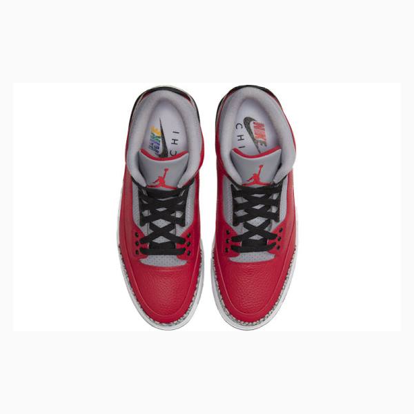 Nike Retro SE CHI - Chicago Koripallokengät Miesten Air Jordan 3 Punainen Harmaat | JD-735AL