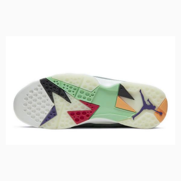 Nike Retro SE Hare 2.0 Koripallokengät Miesten Air Jordan 7 Vihreä | JD-692QG