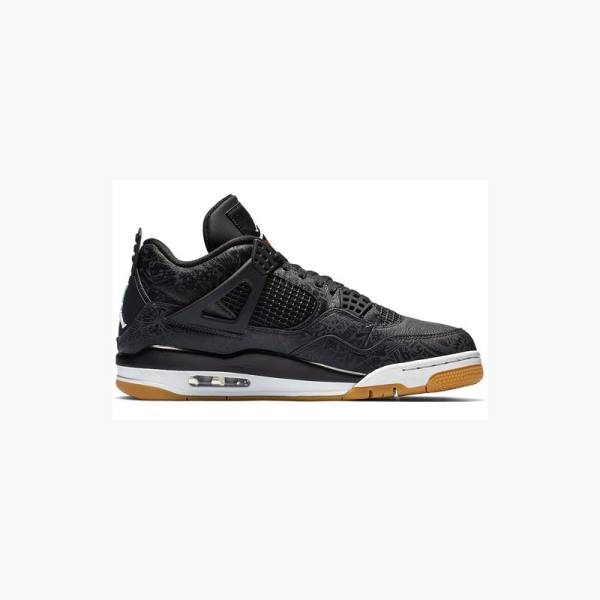 Nike Retro SE Laser Koripallokengät Miesten Air Jordan 4 Mustat Valkoinen Ruskea | JD-687QY