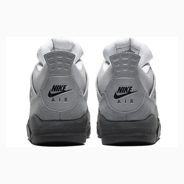 Nike Retro SE 'Neon 95' Neon Koripallokengät Miesten Air Jordan 4 Harmaat Vihreä | JD-509ER