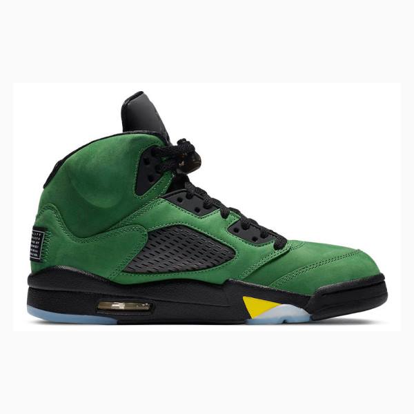 Nike Retro SE Oregon Koripallokengät Miesten Air Jordan 5 Vihreä | JD-261JR