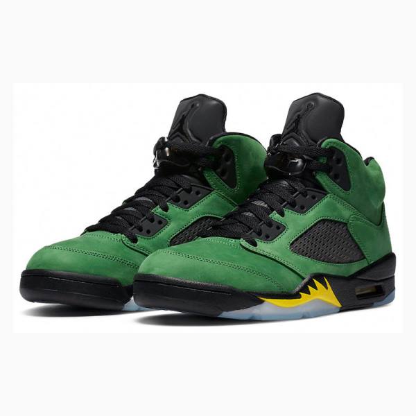 Nike Retro SE Oregon Koripallokengät Miesten Air Jordan 5 Vihreä | JD-261JR