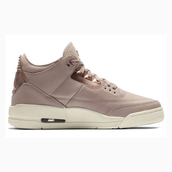 Nike Retro SE Particle Koripallokengät Naisten Air Jordan 3 Beige | JD-463YB