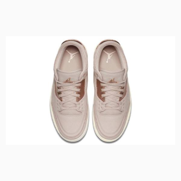 Nike Retro SE Particle Koripallokengät Naisten Air Jordan 3 Beige | JD-463YB