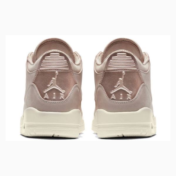 Nike Retro SE Particle Koripallokengät Naisten Air Jordan 3 Beige | JD-463YB