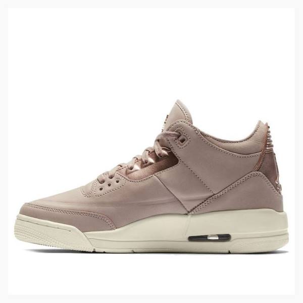 Nike Retro SE Particle Koripallokengät Naisten Air Jordan 3 Beige | JD-463YB