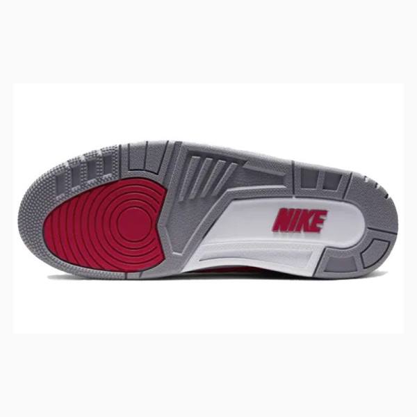 Nike Retro SE Unite Fire Koripallokengät Miesten Air Jordan 3 Punainen Harmaat | JD-824PN