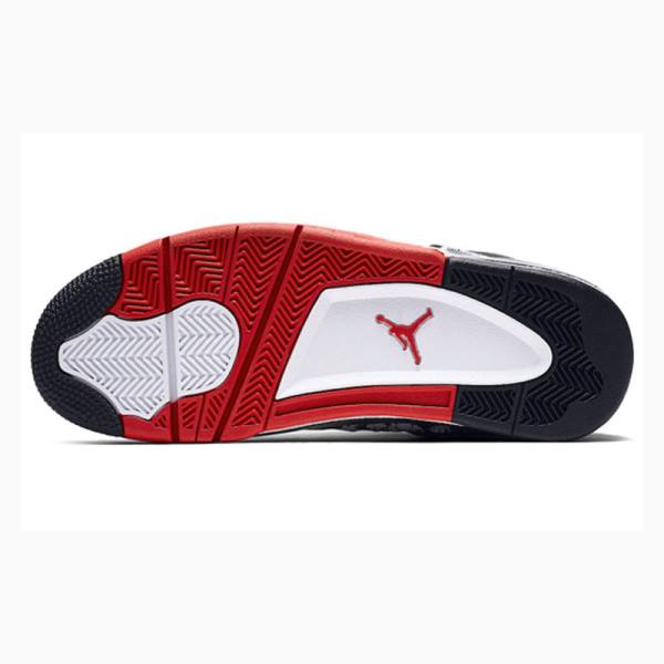 Nike Retro SNGL DY Singles Day - Tattoo Koripallokengät Miesten Air Jordan 4 Punainen Mustat | JD-269LK