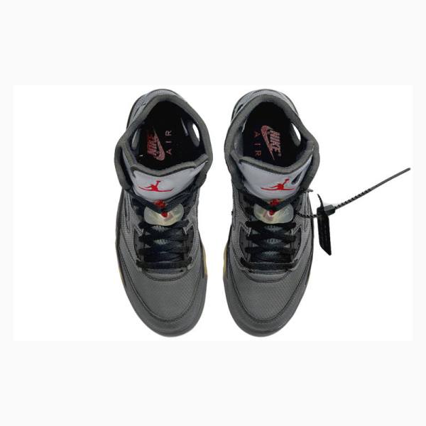 Nike Retro SP Koripallokengät Miesten Air Jordan 5 Mustat Harmaat | JD-246BR