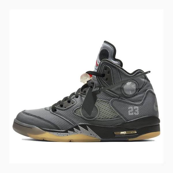 Nike Retro SP Koripallokengät Miesten Air Jordan 5 Mustat Harmaat | JD-246BR