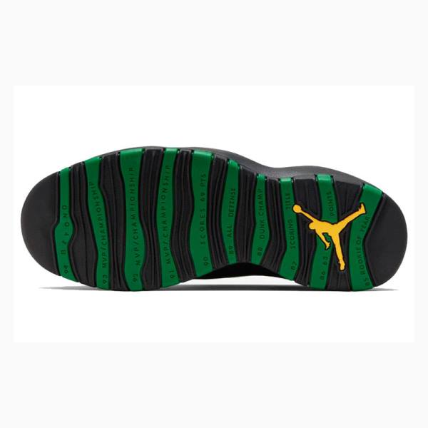 Nike Retro Seattle Koripallokengät Miesten Air Jordan 10 Vihreä Mustat Valkoinen | JD-250RT