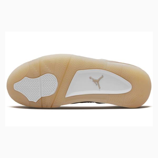 Nike Retro Shimmer Koripallokengät Naisten Air Jordan 4 Beige | JD-103ZF