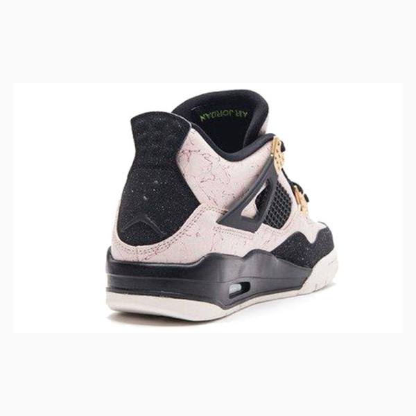 Nike Retro Silt Koripallokengät Naisten Air Jordan 4 Pinkki Mustat | JD-872YJ