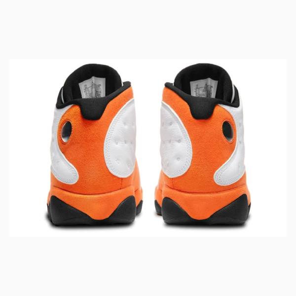Nike Retro Starfish Koripallokengät Miesten Air Jordan 13 Valkoinen Oranssi | JD-234FZ