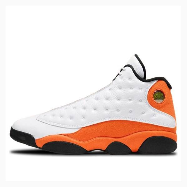 Nike Retro Starfish Koripallokengät Miesten Air Jordan 13 Valkoinen Oranssi | JD-234FZ
