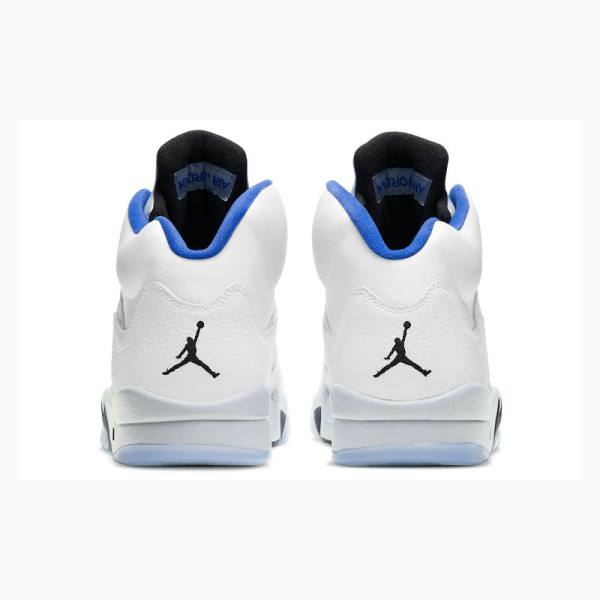 Nike Retro Stealth 2.0 Koripallokengät Miesten Air Jordan 5 Valkoinen Sininen | JD-912WC