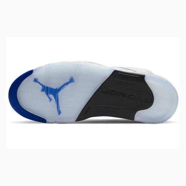 Nike Retro Stealth 2.0 Koripallokengät Miesten Air Jordan 5 Valkoinen Sininen | JD-912WC