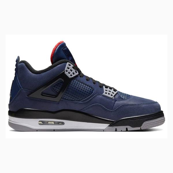 Nike Retro Talvi Loyal Koripallokengät Miesten Air Jordan 4 Sininen | JD-140TE