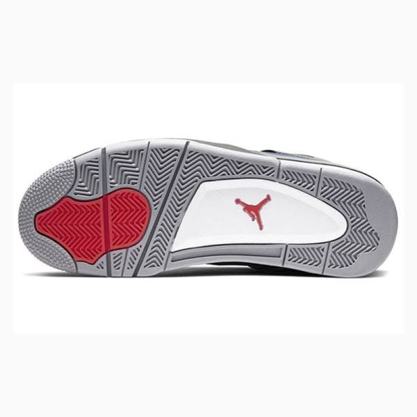 Nike Retro Talvi Loyal Koripallokengät Miesten Air Jordan 4 Sininen | JD-140TE