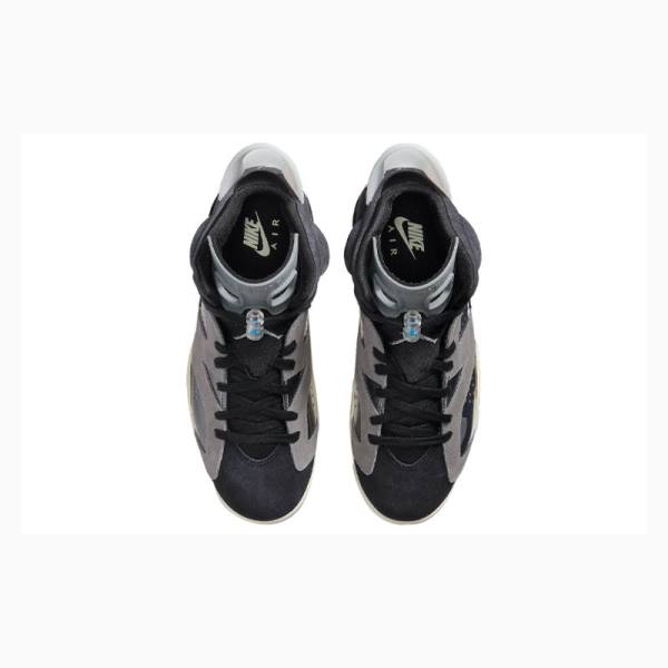 Nike Retro Tech Chrome Koripallokengät Naisten Air Jordan 6 Harmaat Mustat | JD-720GR