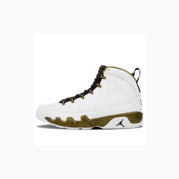 Nike Retro The Spirit Koripallokengät Miesten Air Jordan 9 Valkoinen Kultaiset | JD-450BU