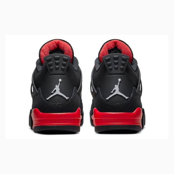 Nike Retro Thunder Koripallokengät Miesten Air Jordan 4 Mustat Punainen | JD-738ZV