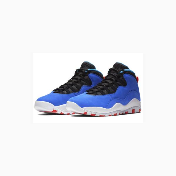 Nike Retro Tinker Koripallokengät Miesten Air Jordan 10 Sininen Valkoinen | JD-576TM